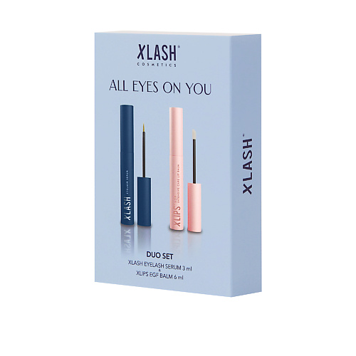 

XLASH COSMETICS XLASH cosmetics Набор-дуэт: Сыворотка для роста ресниц и бальзам EGF, XLASH cosmetics Набор-дуэт: Сыворотка для роста ресниц и бальзам EGF