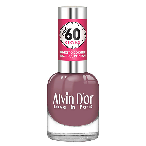 

ALVIN D’OR Лак для ногтей "60 секунд", Лак для ногтей "60 секунд"