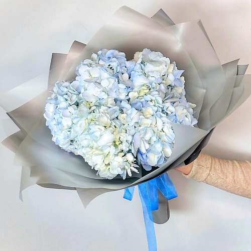 

DIVAFLORA СЕТЬ МАГАЗИНОВ СТИЛЬНЫХ БУКЕТОВ Гортензия синяя букет «Лазурит», Гортензия синяя букет «Лазурит»