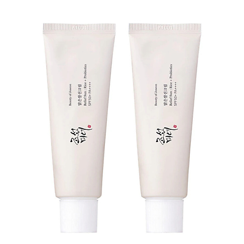 

BEAUTY OF JOSEON Набор солнцезащитных кремов Relief Sun: Rice + Probiotics SPF50+ PA+, Набор солнцезащитных кремов Relief Sun: Rice + Probiotics SPF50+ PA+