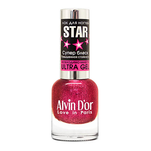 

ALVIN D’OR Лак для ногтей STAR Супер Блеск, Лак для ногтей STAR Супер Блеск