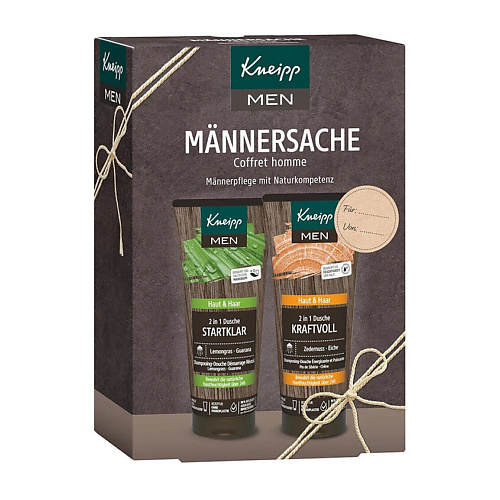 

KNEIPP Подарочный набор для мужчин Men Männersache, Подарочный набор для мужчин Men Männersache