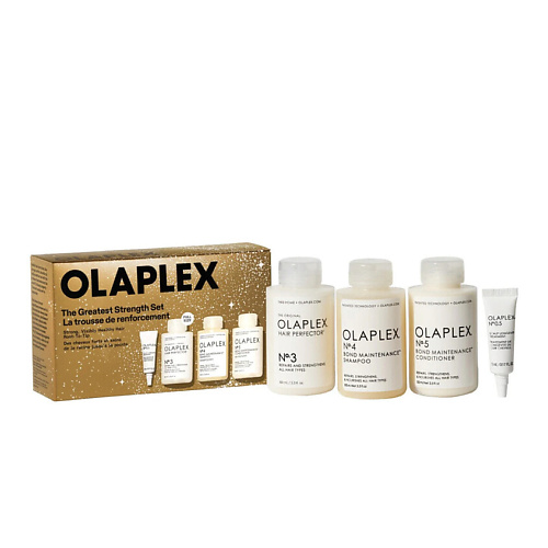 

OLAPLEX Профессиональный набор для укрепления волос Greatest Strength Set, Профессиональный набор для укрепления волос Greatest Strength Set
