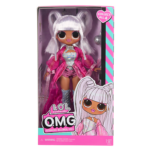 

LOL SURPRISE Кукла ОМГ Серия 10 Китти К с аксессуарами, Кукла ОМГ Серия 10 Китти К с аксессуарами