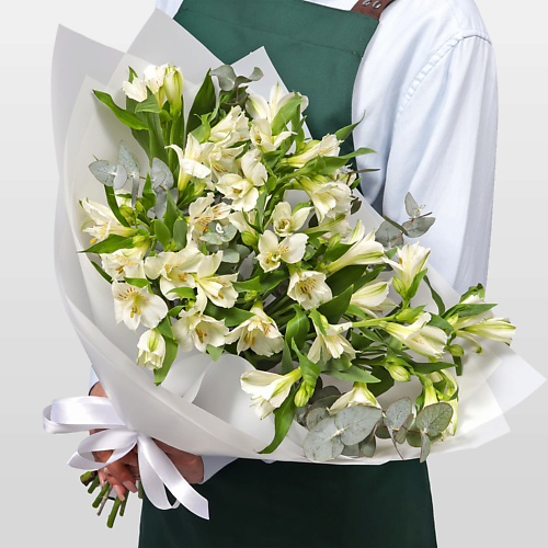 

STUDIO FLORISTIC Букет из Альстромерий «Хрустальная Мелодия», Букет из Альстромерий «Хрустальная Мелодия»