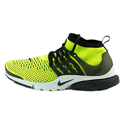 Кроссовки Air Presto Flyknit Ultra Volt Black White