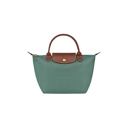 Сумка Le Pliage Cow Leather Trim Handbag Mini Women's Green