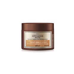 Бальзам-парфюм для питания волос "Черный перец и амбра" Королевские масла