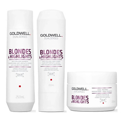 Набор Dualsenses Blondes & Highlights Bundle: Шампунь + Кондиционер + Маска
