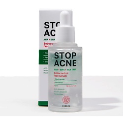 Сыворотка для лица себорегулирующая AHA + BHA + TEA TREE STOP ACNE