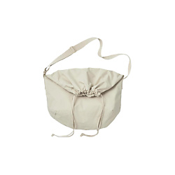 Сумка Cotton Shoulder Bag Regular Women's Black/Light Beige