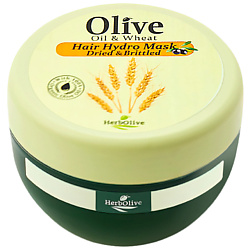 Маска для волос с пшеницей для сухих волос увлажнение и питание