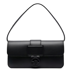 Сумка BOX-TROT Calfskin Baguette Bag One Shoulder Handbag Medium Size Women's Black