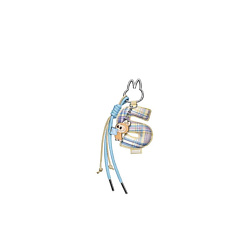 Подвеска в виде буквы "S" The Monsters LABUBU Pin For Love,1 шт.