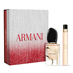 Парфюмерный набор Armani Sì Limited Edition: Парфюмерная вода + Миниатюра