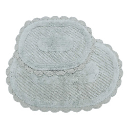 Набор кружевных ковриков для ванной LAURA S и M