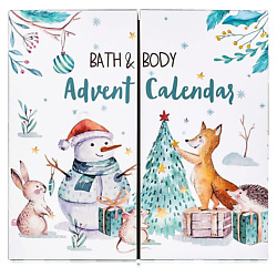 Адвент-календарь для девочек Bath and Body Advent Calendar 2025