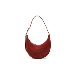 Сумка Roseau Suede Calfskin Crescent Bag Women's Red