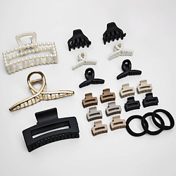 Заколки-крабики для волос подарочный набор крабов