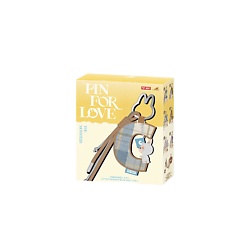 Брелок-игрушка THE MONSTERS LABUBU Letters Pin for Love A-M