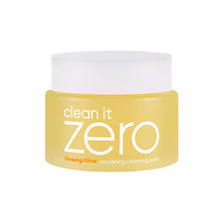 Бальзам для лица очищающий питательный Clean It Zero Nourishing Cleansing Balm Ginseng - Glow