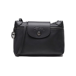 Сумка Le Pliage Leather Shoulder Bag Crossbody Bag Women's Black
