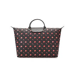 Сумка Le Pliage Fabric Dumpling Bag Women's Black Red