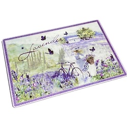 Подставка под горячее стеклянная Lavender