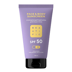 Солнцезащитный крем для лица и тела с SPF 50 Face & Body Sunscreen
