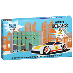 Гараж на 28 мест, парковка для игрушечных машинок
