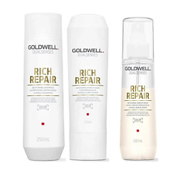 Набор Dualsenses Rich Repair: Шампунь + Кондиционер + Сыворотка-спрей