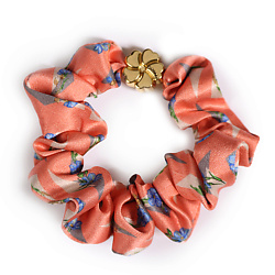 Шелковая резинка для волос Первоцвет