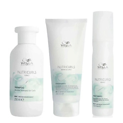 Набор для ухода за волосами Nutricurls Bundle Milky Waves