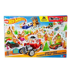 Адвент-календарь Hot Wheels 2025