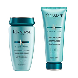 Набор Résistance Duo Architecte: Bain Force Architecte + Ciment Anti-Usure