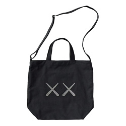 Сумка Cotton Shoulder Bag Crossbody Bag Handbag Regular Men's Black