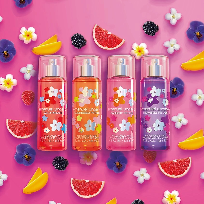 UNGARO Парфюмированный спрей для тела женский Heavenly Petals Fragrance Mist – фото 3