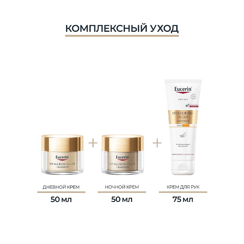 EUCERIN Антивозрастной крем для рук против пигментации Hyaluron-Filler Elasticity SPF 30 – фото 9