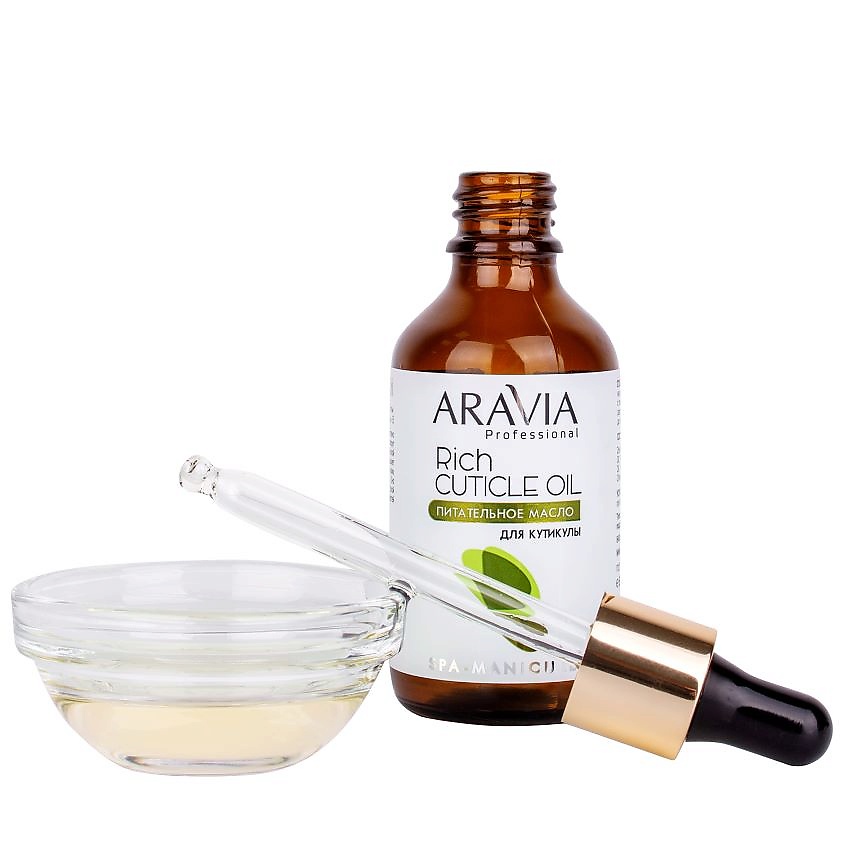 ARAVIA PROFESSIONAL Питательное масло для кутикулы с маслом авокадо и витамином Е Spa Manicure E Rich Cuticle Oil – фото 7