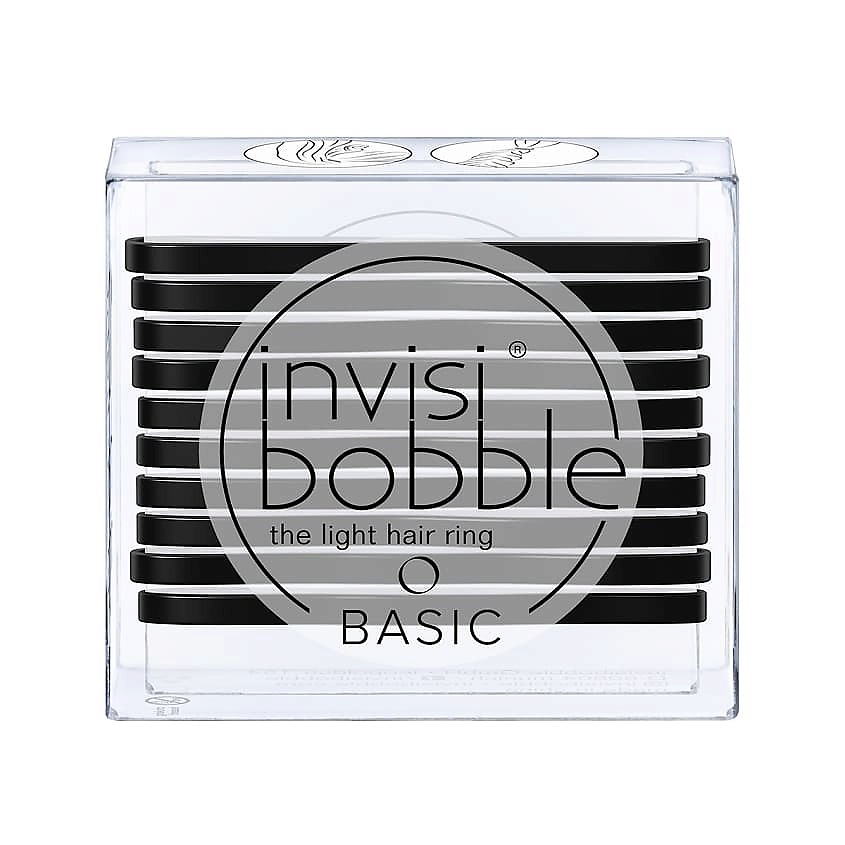 INVISIBOBBLE Резинка для волос invisibobble BASIC True Black – фото 2