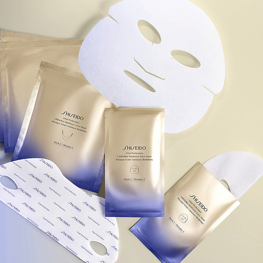 SHISEIDO Моделирующая маска для лифтинга и сияния кожи Vital Perfection – фото 4