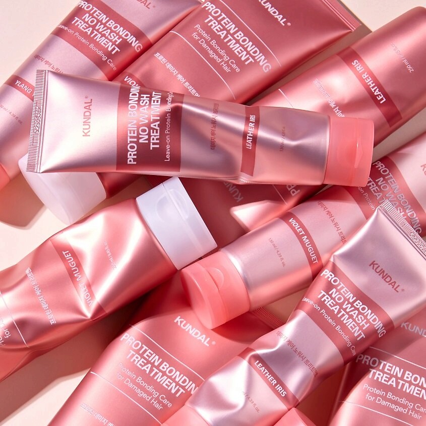KUNDAL Средство для поврежденных волос несмываемое Ирис Protein Bonding No Wash Treatment Leather Iris – фото 5