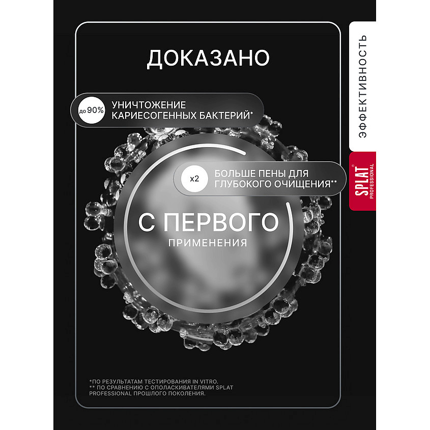 SPLAT Биоактивный ополаскиватель для полости рта серии Комплекс 3 в 1 Professional – фото 4