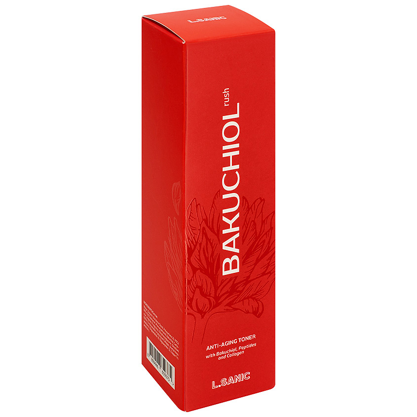 LSANIC Тонер антивозрастной омолаживающий с бакучиолом, пептидами и коллагеном – фото 4