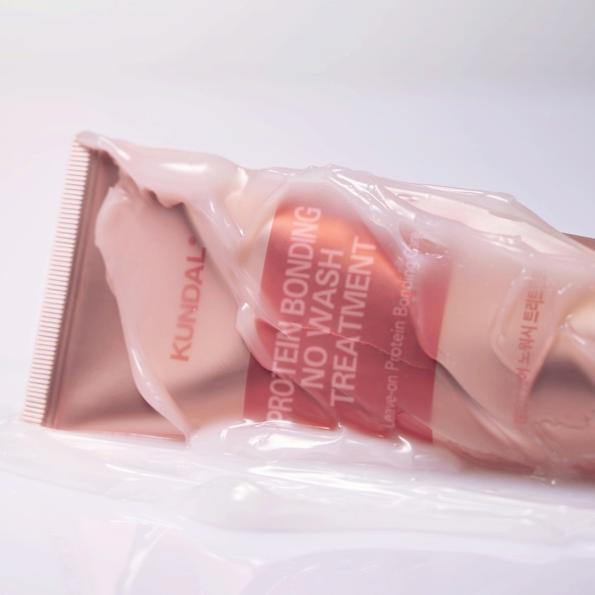 KUNDAL Средство для поврежденных волос несмываемое Ирис Protein Bonding No Wash Treatment Leather Iris – фото 2