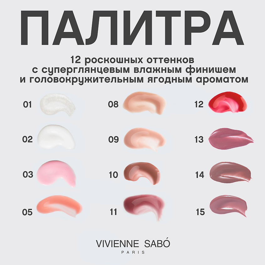 VIVIENNE SABO Блеск для губ Le Grand Volume – фото 9