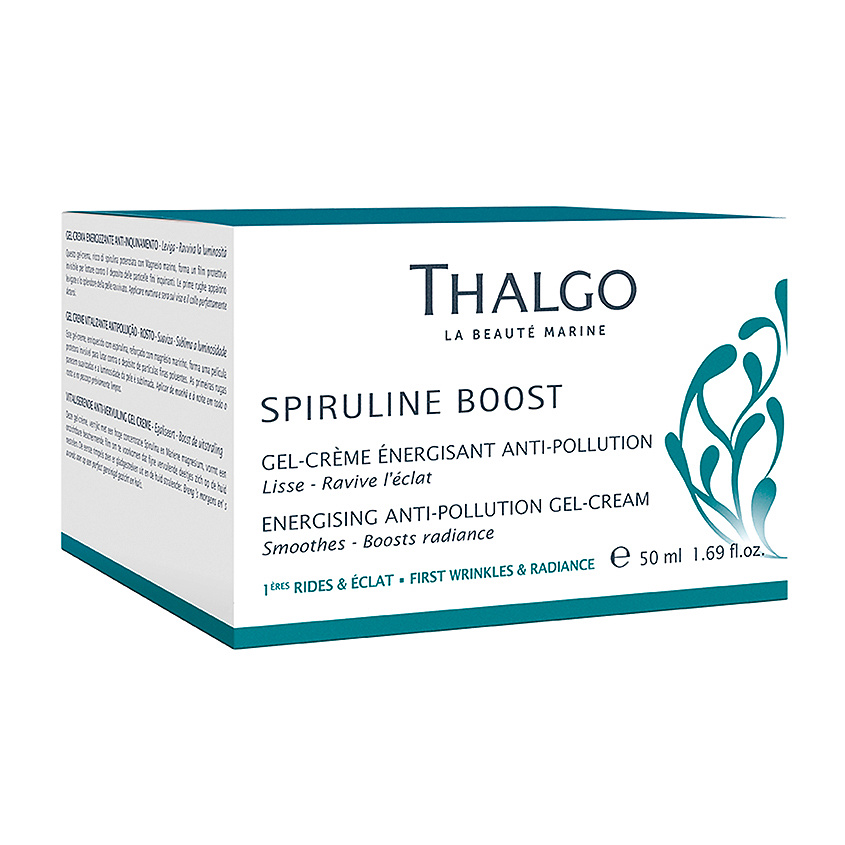 THALGO Гель-крем для лица энергизирующий Spiruline Boost Gel-Cream – фото 2
