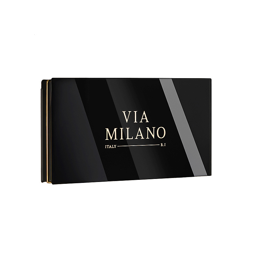 VIA MILANO Компактная пудра для лица двойного действия водостойкая с витамином Е Compact Powder Wet & Dry Water Resistant – фото 2
