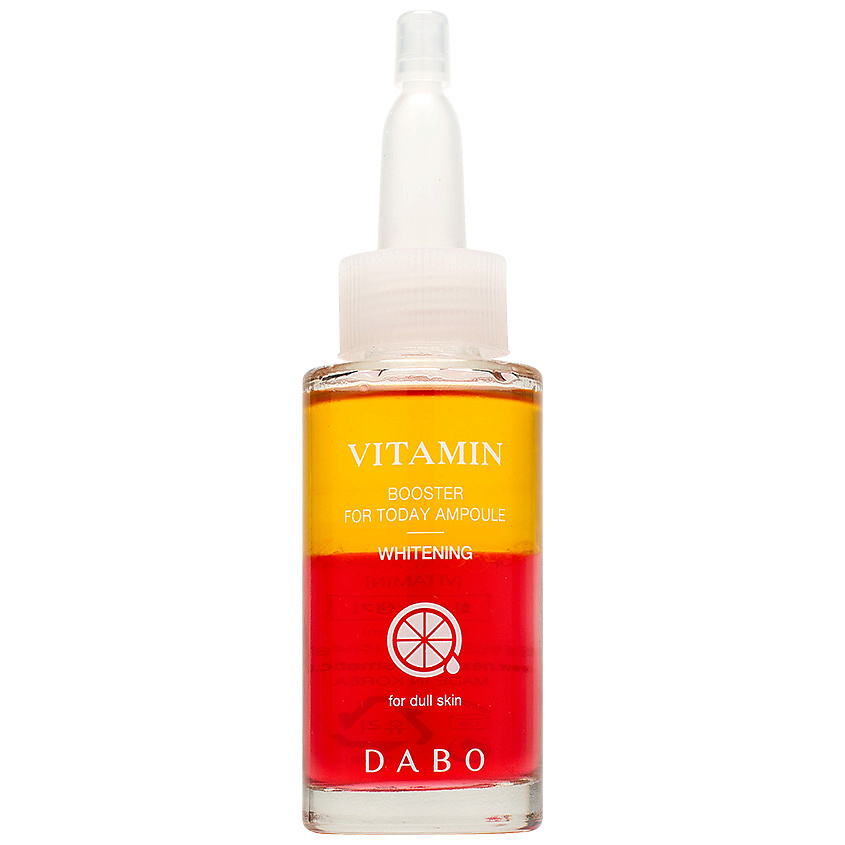 фото Dabo сыворотка-бустер для лица освежающая с витаминами vitamin booster for today ampoule 35