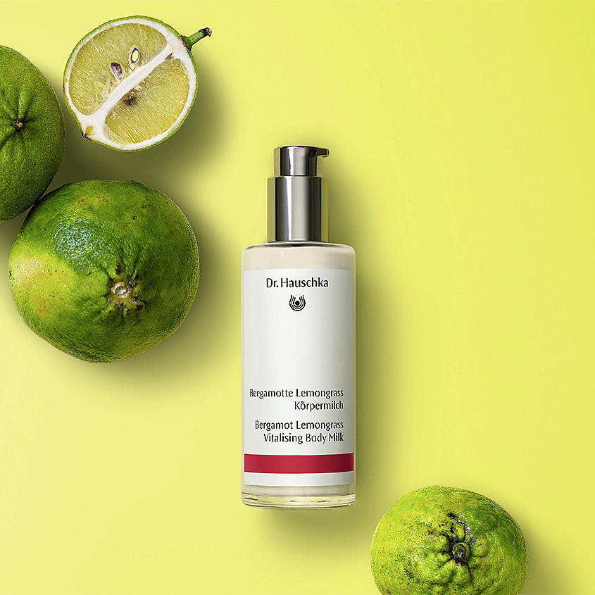 DR. HAUSCHKA Бальзам для тела «Бергамот и Лемонграсс» Bergamotte Lemongrass Körpermilch – фото 3
